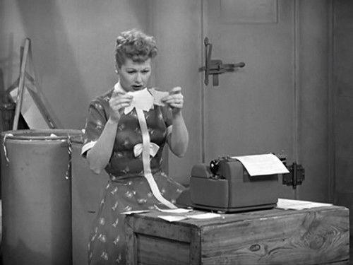 I Love Lucy Season 3 Episode 24 - Lucy Writes a Novel