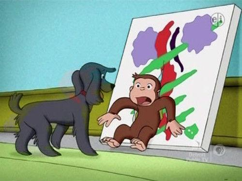 Curious George Season 2 Episode 13 - Color Me Monkey