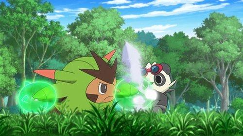Pokémon Season 19 Episode 2 - Love Strikes! Eevee, Yikes!