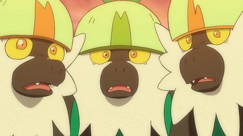 Pokémon Season 21 Episode 21 - Satoshi and Nagetukesaru! Touchdown of Friendship!!
