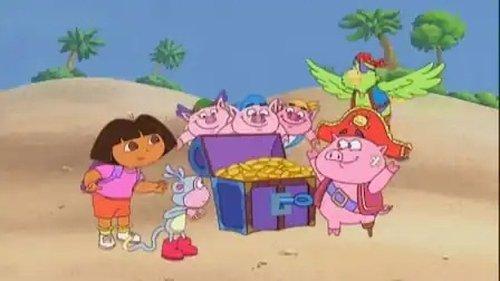 Dora the Explorer Season 1 Episode 7 - Treasure Island