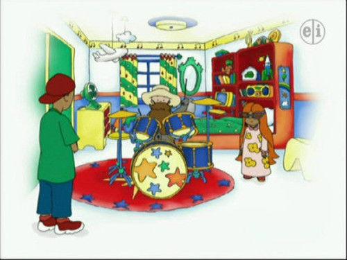 Caillou Season 4 Episode 4 - Caillou the Musician