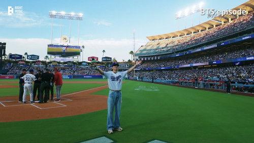 BTS EPISODE Season 13 Episode 13 - Behind the Scenes of V's First Pitch for the LA Dodgers