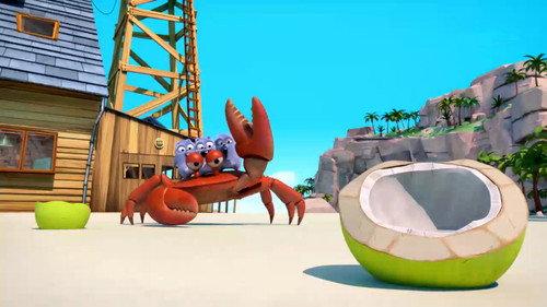 Grizzy & the Lemmings Season 3 Episode 22 - Odd-Job Crab