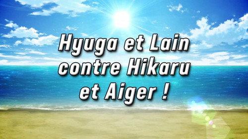 Beyblade Burst Season 5 Episode 23 - Hyuga and Lain vs Hikaru and Aiger! (1)