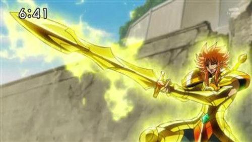 Saint Seiya Omega Season 1 Episode 62 - Genbu's Deadly Battle! Excalibur vs. the Sword of Libra