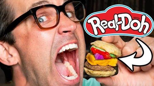 Good Mythical Morning Season 16 Episode 21 - Making Real Food With Play-Doh Toys Taste Test