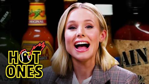 Hot Ones Season 9 Episode 11 - Kristen Bell Ponders Morality While Eating Spicy Wings