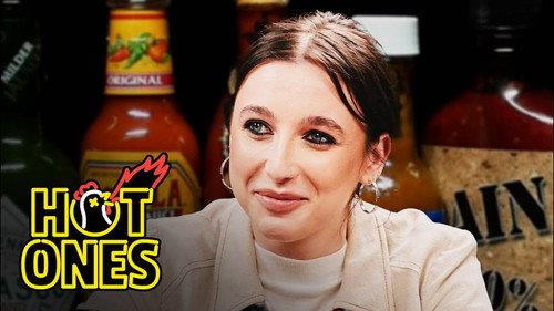 Hot Ones Season 23 Episode 7 - Emma Chamberlain Goes for the Glory While Eating Spicy Wings