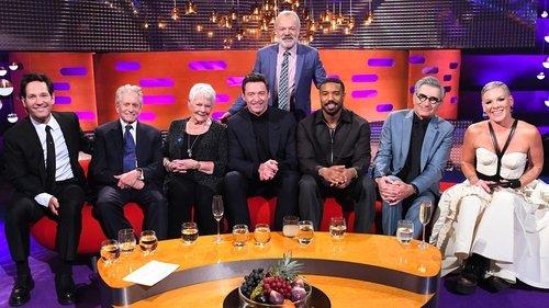 The Graham Norton Show Season 30 Episode 18 - Dame Judi Dench, Hugh Jackman, Michael B. Jordan, Eugene Levy, Paul Rudd, Michael Douglas and Pink
