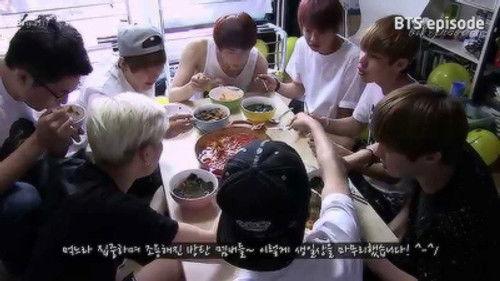 BTS EPISODE Season 2 Episode 8 - 1st BTS Birthday Party (Jin chef of BTS)