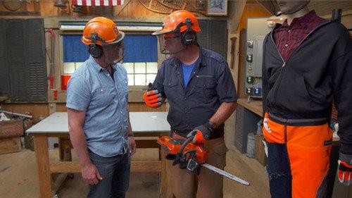 Ask This Old House Season 14 Episode 2 - Garage Power, Chainsaw Safety