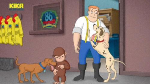 Curious George Season 7 Episode 7 - Where's the Firedog?