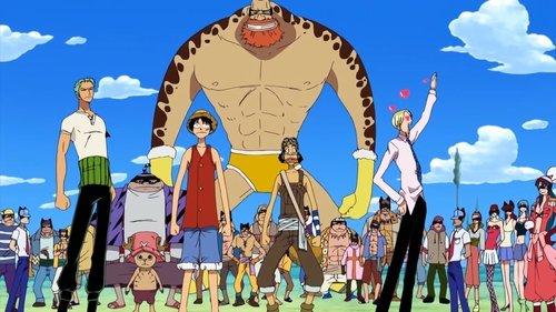One Piece Season 7 Episode 215 - Screaming-Hot Bombardment! Pirate Dodgeball!