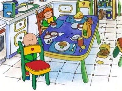 Caillou Season 1 Episode 44 - Caillou's Surprise Breakfast