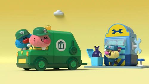 Oggy Oggy Season 2 Episode 20 - The Garbage Collectors