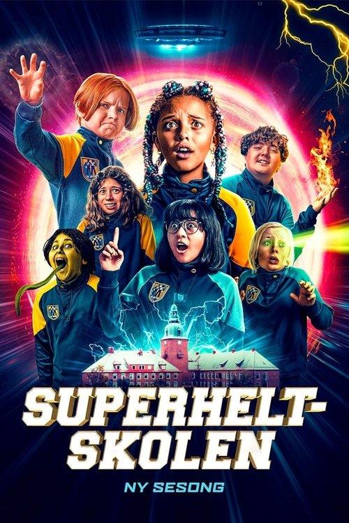 Superheltskolen poster