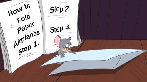 The Tom and Jerry Show Season 2 Episode 7 - The Paper Airplane Chase