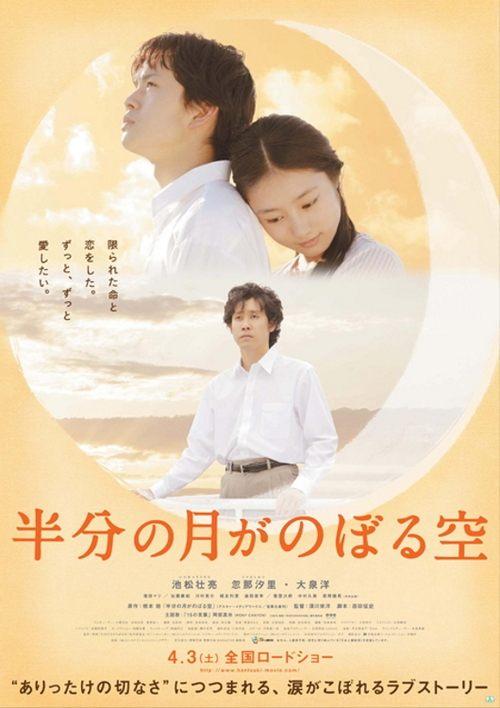 Looking Up at the Half-Moon poster