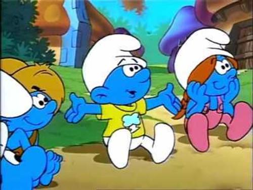 The Smurfs Season 8 Episode 24 - Stealing Grandpa's Thunder