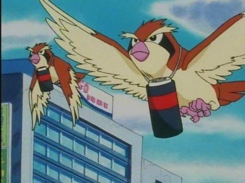 Pokémon Season 4 Episode 7 - Carrying On!