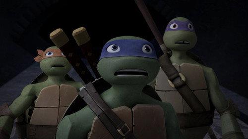 Teenage Mutant Ninja Turtles Season 3 Episode 24 - Dinosaur Seen in Sewers!