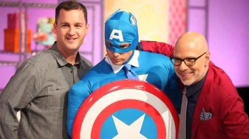 Cake Wars Season 3 Episode 1 - Captain America