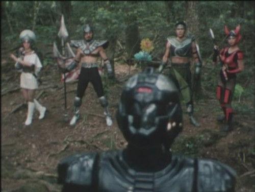 Megabeast Investigator Juspion Season 1 Episode 13 - Assistance from Space: Rampage of the Four Evil Warlords