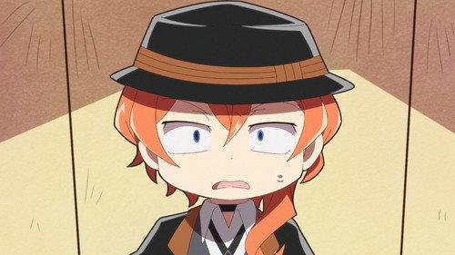 Bungo Stray Dogs Wan! Season 1 Episode 10 - Oden with the White Tiger / Elevator Panic / The Armed Detective Agency Beats the Heat