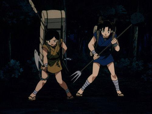 InuYasha Season 1 Episode 59 - The Beautiful Sister Apprentices