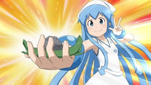Squid Girl Season 2 Episode 4 - Isn't that English!? / Won't you stop it!? / Won't you go with the flow!?