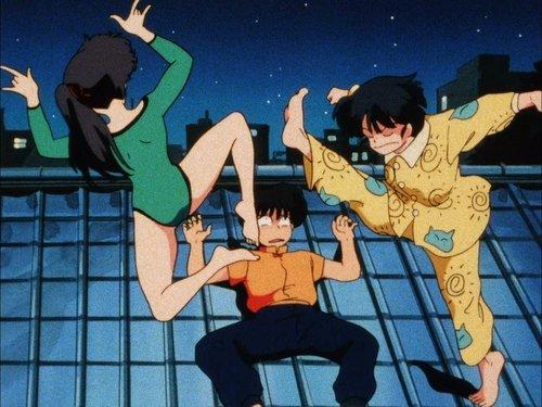 Ranma ½ Season 1 Episode 11 - Ranma Meets Love Head-On! Enter the Delinquent Juvenile Gymnast!