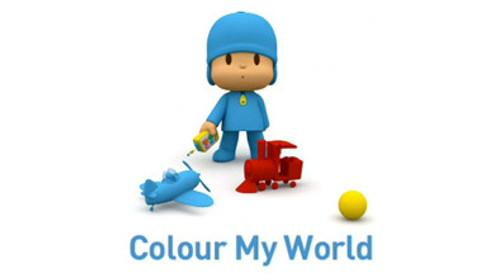 Pocoyo Season 1 Episode 44 - Colour My World