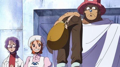 One Piece Season 7 Episode 202 - Breaking Through the Seige! The Going Merry is Recovered!