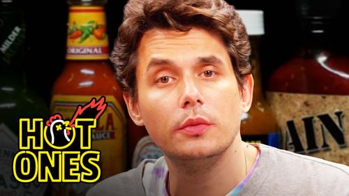 Hot Ones Season 5 Episode 16 - John Mayer Has a Sing-Off While Eating Spicy Wings