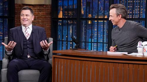 Late Night with Seth Meyers Season 11 Episode 3 - Nick Offerman, Siobhan Fallon Hogan, Jungle