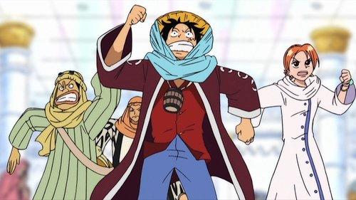 One Piece Season 4 Episode 106 - The Trap of Certain Defeat! Storming Raindinners!