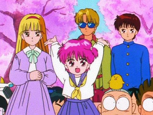 Goldfish Warning! Season 1 Episode 12 - Cherry Blossom Viewing Together / Aoi-chan's Kiss Costs 500 Yen?