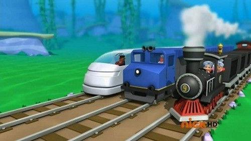 Bubble Guppies Season 2 Episode 15 - Triple Track Train Race!