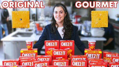 Gourmet Makes Season 1 Episode 15 - Pastry Chef Attempts to Make Gourmet Cheez-Its