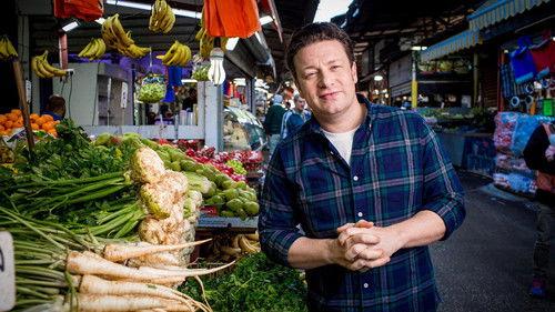 Jamie's Meat-Free Meals Season 1 Episode 5 - Asparagus, Sweet Leek Carbonara, Roasted Cauliflower