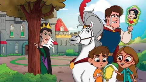 Background image for Evil Queens & Spying Screens