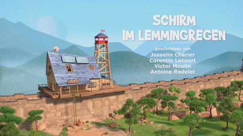 Grizzy & the Lemmings Season 3 Episode 6 - Umbrella Tactics