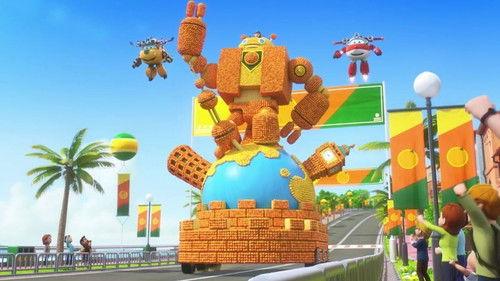 Super Wings Season 6 Episode 11 - Choo-Choo Through The Water