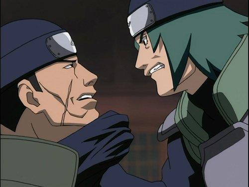 Naruto Season 3 Episode 105 - A Fierce Battle of Rolling Thunder!