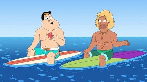 American Dad! Season 13 Episode 5 - Stan Smith as Keanu Reeves as Stanny Utah in Point Breakers
