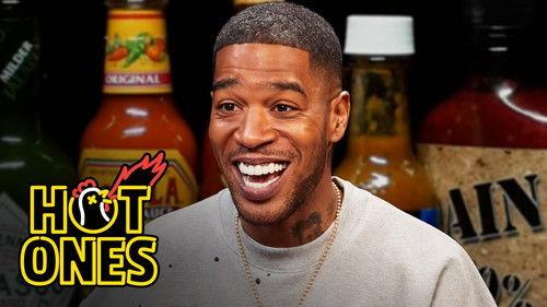 Hot Ones Season 19 Episode 2 - Kid Cudi Goes to the Moon While Eating Spicy Wings