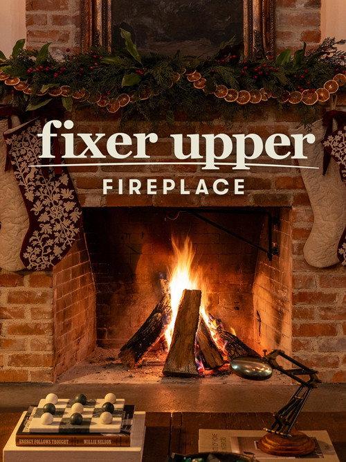 Fixer Upper: Fireplace poster