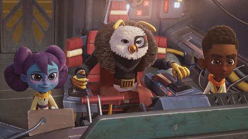 Background image for The Helpful Harvester / Little Lost Droid