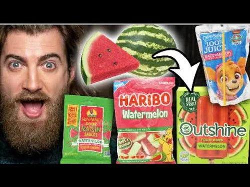 Good Mythical Morning Season 19 Episode 19 - What's The Best Watermelon Snack? Taste Test